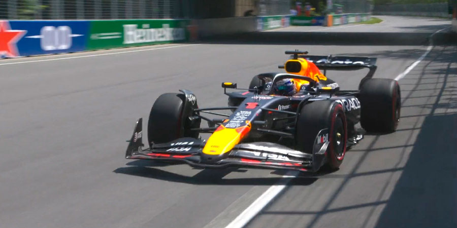 Verstappen lidera los primeros libres en Canada, con Sainz 3º