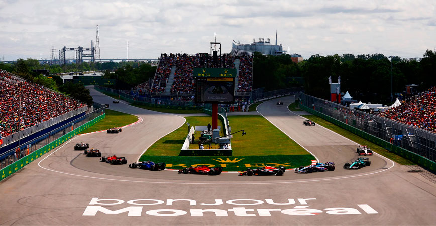 Horarios del GP de Canadá de Fórmula 1