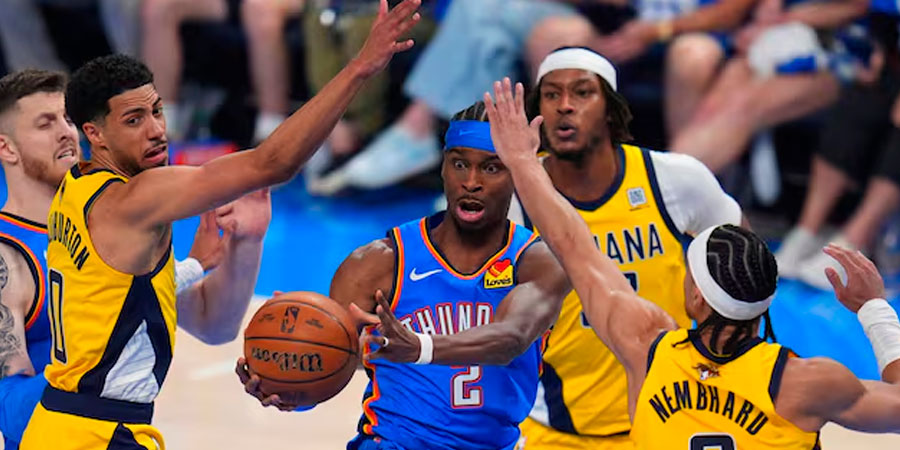 Indiana Pacers - Oklahoma City Thunder (2:30)
