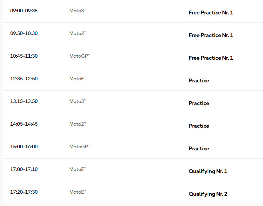 motogp gran premio holanda entrenamientos libres 2025