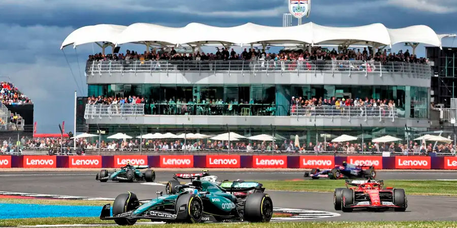 Horarios del GP de Gran Bretaña de Fórmula 1