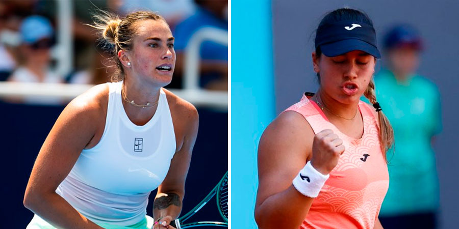A.Sabalenka - J.Bouzas Maneiro (DIRECTO)